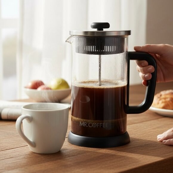 Mr. Coffee Other - Mr‎ Coffee French Press Daily Brew 32 Oz  Coffee  and Tea Maker